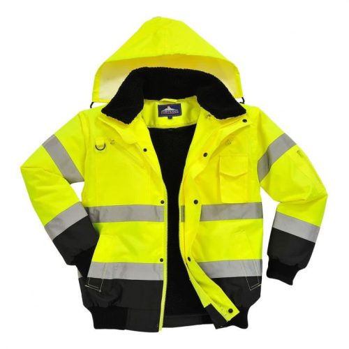 A Portwest jólláthatósági Bomber dzseki öt különböző színvariációban, S-5XL méretezésben kapható, rendelhető munkavédelmi kabát.