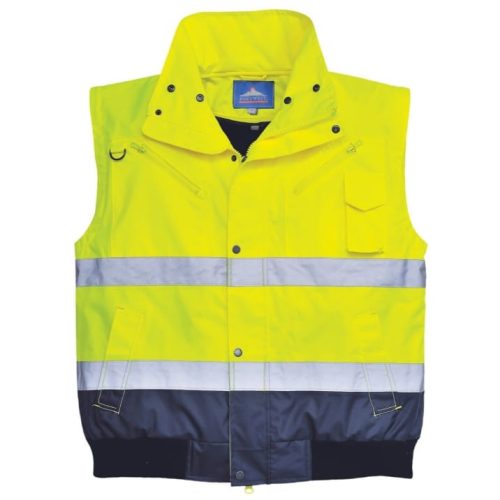 A Portwest jólláthatósági Bomber dzseki öt különböző színvariációban, S-5XL méretezésben kapható, rendelhető munkavédelmi kabát.