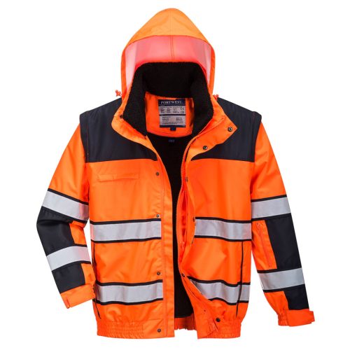 Portwest C466 Hi-Vis Classic Bomber dzseki XS