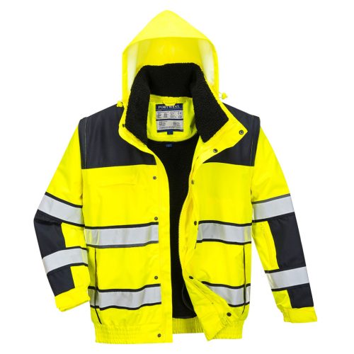 Portwest C466 Hi-Vis Classic Bomber dzseki XS