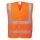 Portwest C470 Jól láthatósági két csíkos mellény 2XL/3XL