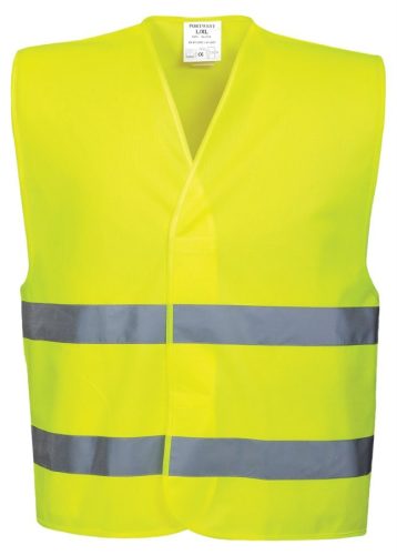 A két csíkos jól láthatósági mellénynek a munkaköri alkalmazás mellett civil használata is jelentős, hiszen az Uniós szabályoknak megfelelően, télen-nyáron alkalmas a közlekedés közben adódó problémák