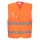 portwest c494 hi-vis hálós mellény s m narancs
