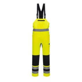 Portwest WX2 Hi-Vis kantáros nadrág 3XL Sárga/Fekete