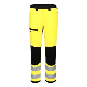 Portwest WX2 Eco Hi-Vis Class 2 szerviznadrág 48 Sárga/Fekete