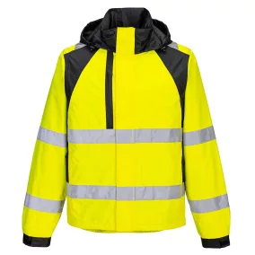 portwest cd860 wx2 eco hi-vis esőkabát xxxl sárga fekete