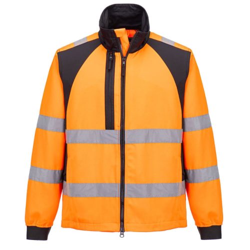 portwest cd861 wx2 eco hi-vis munkás kabát s narancs fekete