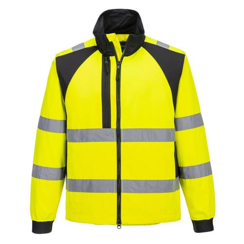 portwest cd861 wx2 eco hi-vis munkás kabát s sárga fekete