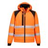 Portwest CD863 WX2 Eco Hi-Vis hibrid kabát Narancs/Fekete M