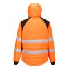 Portwest CD863 WX2 Eco Hi-Vis hibrid kabát Narancs/Fekete M
