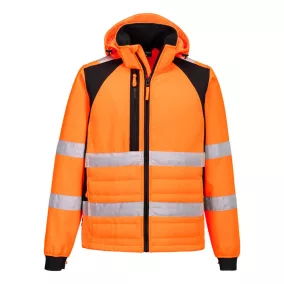 Portwest WX2 Eco Hi-Vis hibrid kabát S Narancssárga/Fekete