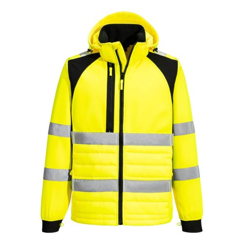Portwest CD863 WX2 Eco Hi-Vis hibrid kabát Sárga/Fekete S