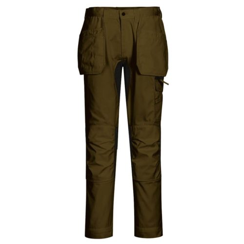 Portwest CD883 WX2 Stretch Holster nadrág (oliva zöld, 28) 28
