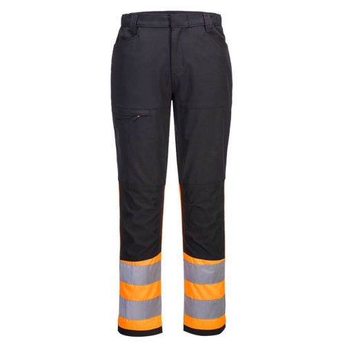 portwest cd888 wx2 eco hi-vis szerviznadrág 28 narancs fekete