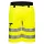 Portwest WX2 Eco Hi-Vis rövidnadrág 38 Sárga/Fekete