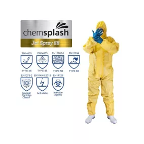 Chemsplash Chemsplash Jet Spray 88 overál 3B/4B 5B/6B XL Sárga