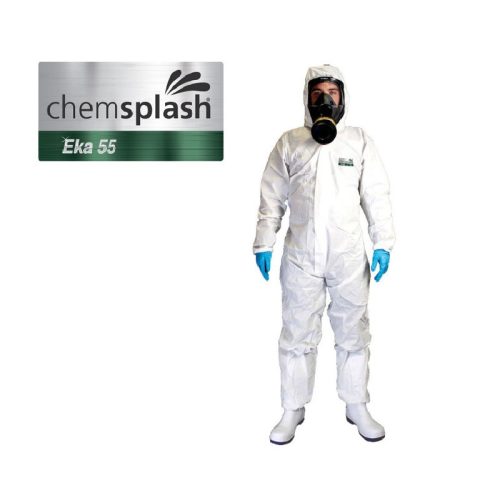 Chemsplash CHS-2511 Chemsplash Eka 55 overál 5B/6B (fehér, 6XL) 6XL