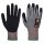 Portwest CT45 CT300 HR18 Nitrile Foam Cut kesztyű (szürke/fekete, L) L