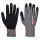 Portwest CT45 CT300 HR18 Nitrile Foam Cut kesztyű (szürke/fekete, M) M