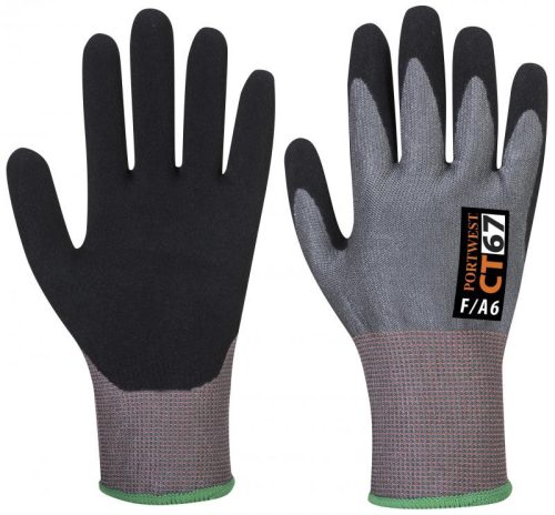 Portwest CT67 CT67 - CT AHR vágásbiztos nitril hab kesztyű 11/XXL