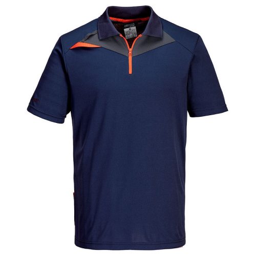 Portwest DX410 DX410 DX4 PÓLÓING S/S (sötétnavy, S) S