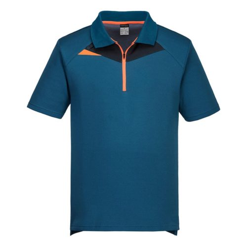 Portwest DX410 DX410 DX4 PÓLÓING S/S (kék, XXL) XXL