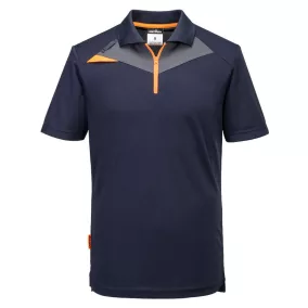 Portwest DX410 DX410 DX4 PÓLÓING S/S (sötétnavy, XL) XL