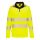Portwest DX419 DX4 Hi-Vis galléros hosszú ujjú póló Sárga/Fekete S