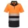 termék:  Portwest DX4 Hi-Vis cipzáros Class 1 póló S/S S Narancssárga/Fekete