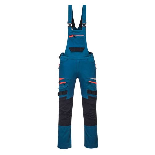 Portwest DX441 DX4 kantáros nadrág (kék/narancs, XXL) XXL