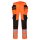 Portwest DX442 DX4 Hi-Vis nadrág lezippzározható lengőzsebbel (narancs/fekete, 30) 30