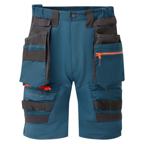 Portwest DX444 DX444 DX4 Holster rövidnadrág (Metro kék, 26) 26