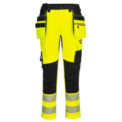 portwest dx454 dx4 hi-vis craft nadrág 28 sárga fekete