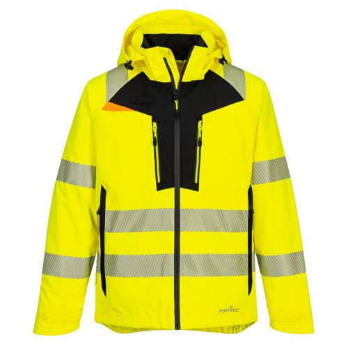 Portwest DX462 DX4 Hi-Vis Téli kabát Sárga 5XL