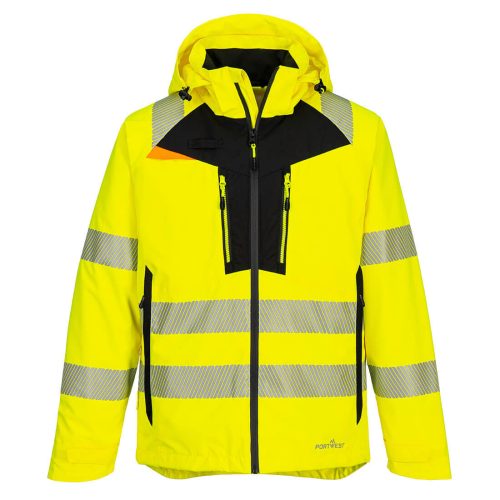 portwest dx462 dx4 hi-vis téli kabát s sárga