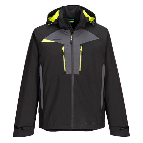 Portwest DX463 Portwest DX4 Shell kabát (fekete, 3XL) 3XL
