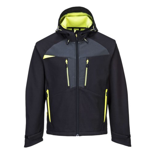 portwest dx474 softshell kabát xs fekete