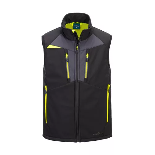 portwest dx476 dx4 softshell mellény l fekete