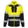 Portwest DX4 Hi-Vis 1. osztályú tölcsér nyakú cipzáras pulóver XL Sárga/Fekete