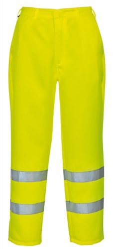 portwest e041 jól láthatósági nadrág s sárga