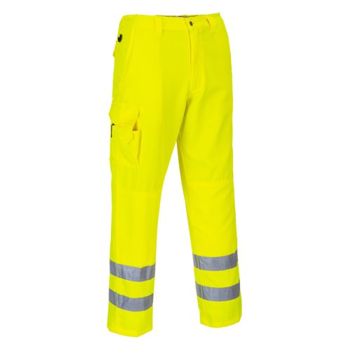 portwest e046 hi-vis combat nadrág 4xl sárga