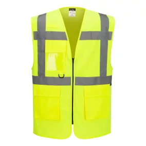 termék:  Portwest ES1 Essential Mesh Execut Vest M Sárga