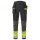 Portwest EV442 EV4 Hi-Vis Stretch Class 1 Holster lengőzsebes nadrág (sárga/fekete, 28) 28
