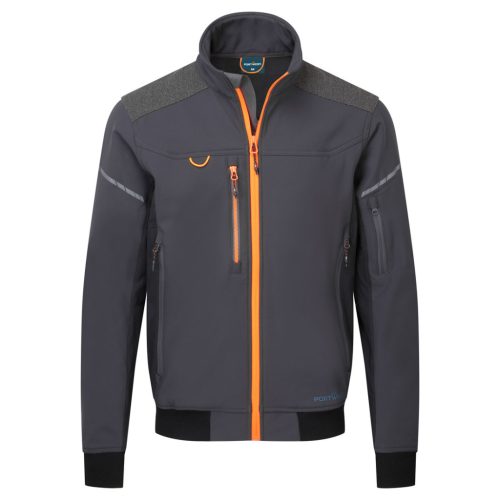 Portwest EV464 EV4 Softshell bomber dzseki Mole szürke M