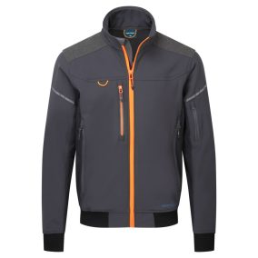 Portwest EV464 EV4 Softshell bomber dzseki Mole szürke 3XL