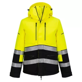 Portwest EV4 jólláthatósági télikabát 3XL Sárga/Fekete
