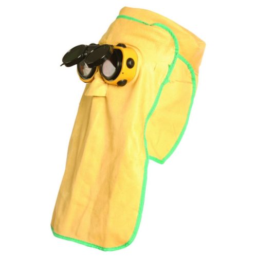 ganteline f10670 hegesztő kámzsa szemüveggel sárga