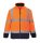 portwest f301 láthatósági kontraszt polár pulóver 4xl narancs tengerészkék