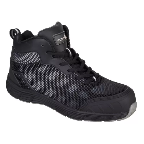 Portwest FC15 Compositelite™ Derwent S1P bakancs (fekete/szürke, 45) 45