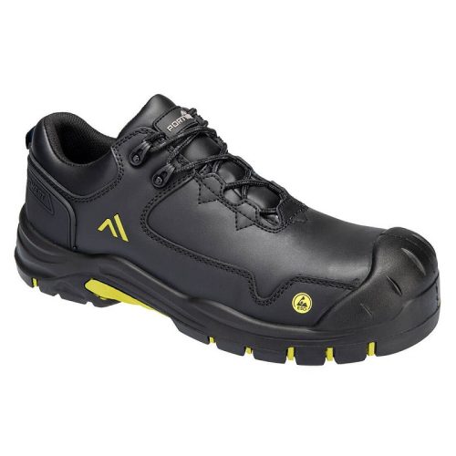 Portwest FC19 Portwest Apex S3S ESD HRO SR SC FO munkavédelmi cipő Fekete/Sárga 35